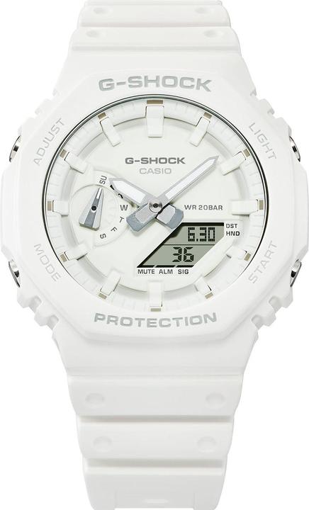 Actual product image G-Shock GA-2100-7A7ER (Power reserve display, 45 mm)