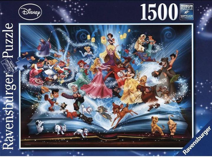 Actual product image Ravensburger Disney's magic fairy tale book (1500 pieces)