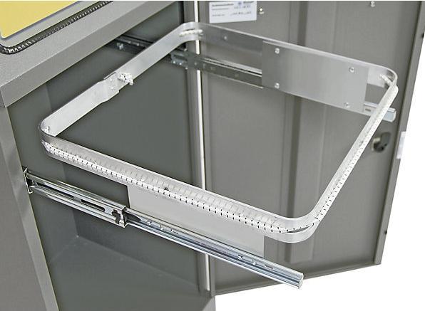 Produktbild kaiserkraft System-Wertstoffsammler, Einwurfklappe handbetätigt (45 l)
