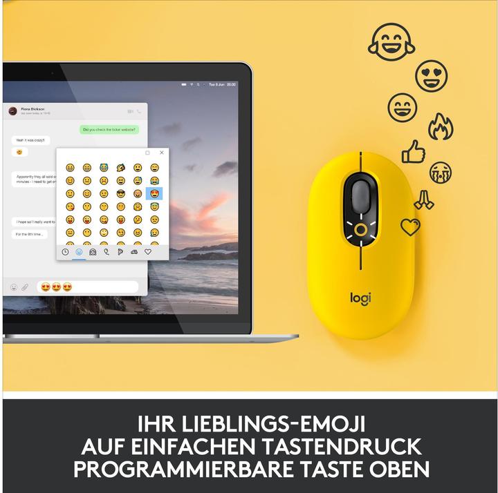 Produktbild Logitech Pop Mouse (Kabellos)