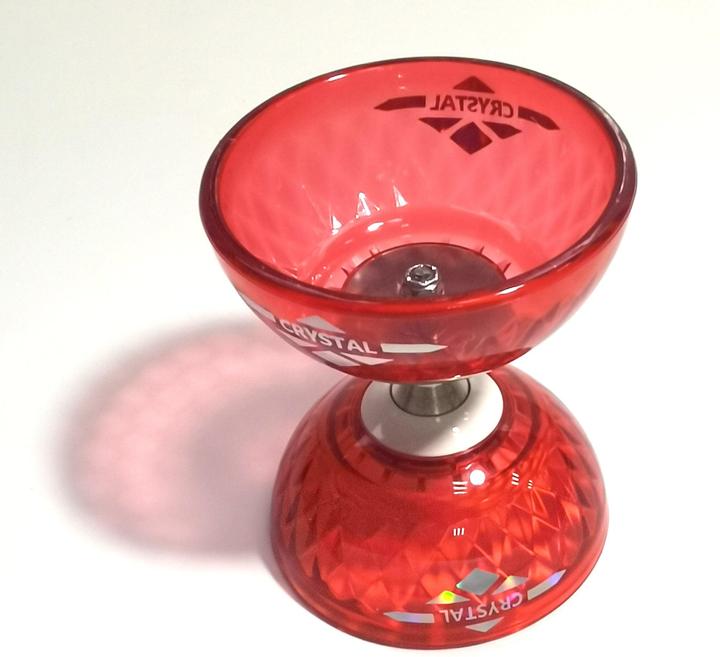 Produktbild Acrobat Set Bearing diabolo crystal-red + aluminum hand sticks