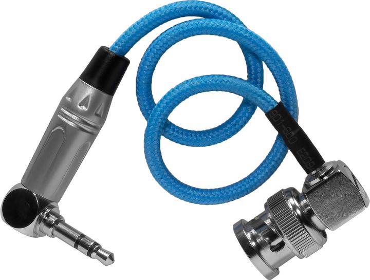 Immagine prodotto Kondor Blue Cavo BNC a 3,5 mm ad angolo retto da 10" con codice temporale (0.25 m)