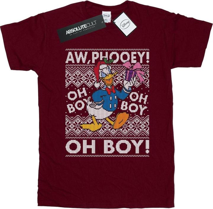 Produktbild Disney Donald Duck Christmas Fair Isle TShirt (M)