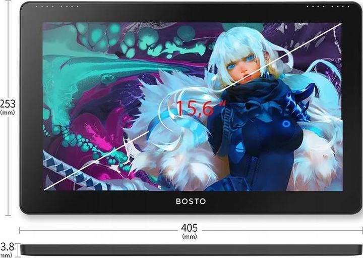 Produktbild Bosto Graphic Tablet BT-16HDK (15.60", 5080 lpi)