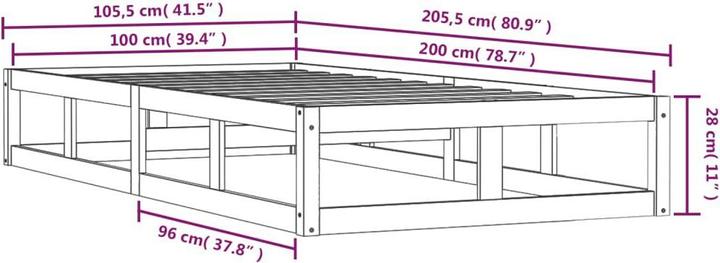 Produktbild VidaXL Nelek (100 x 200 cm)