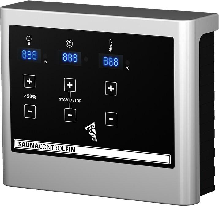 Actual product image Karibu Leona without roof rim (9 KW external control)