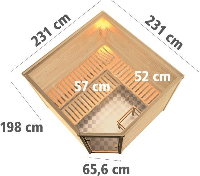 Image du produit Karibu Leona sans couronne de toit (9 KW Bio contrôle externe)