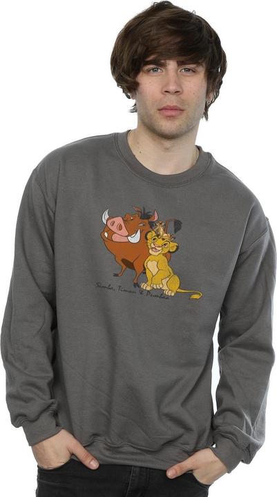 Produktbild Disney Classic Simba Timon And Pumbaa Sweatshirt (M)