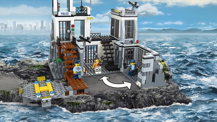Produktbild LEGO City Polizeiquartier auf der Gefängnisinsel (60130, LEGO City)
