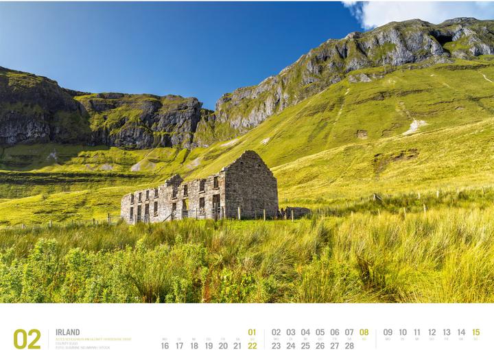 Produktbild Irland - Unterwegs zwischen Irischer See und Atlantik Kalender 2026 (Deutsch, Ackermann Kunstverlag GmbH, 2025)