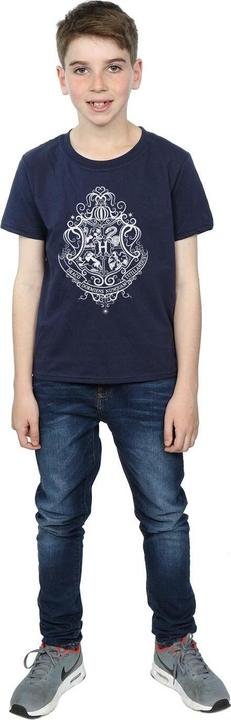 Actual product image Boys Hogwarts Draco Dormiens Crest T-Shirt (152, 158)
