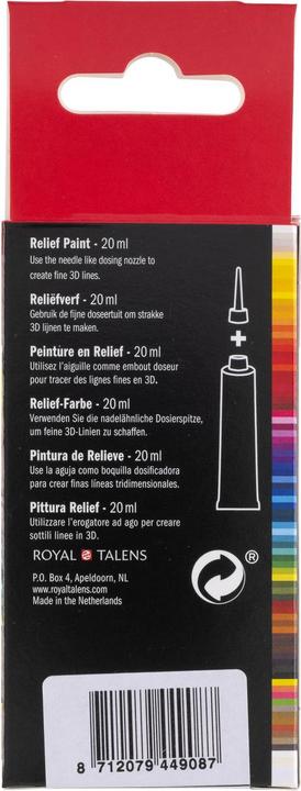 Produktbild Amsterdam Acrylfarbe Reliefpaint 422 (Rotbraun, 20 ml)