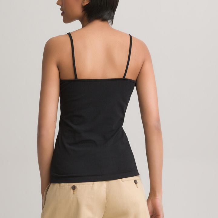 Produktbild La Redoute Collections Top mit schmalen Trägern (XS)