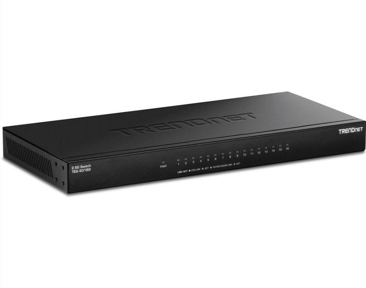 Actual product image Trendnet 16-PORT UNMANAGED 2.5G (16 Ports)