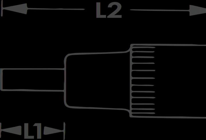 Actual product image Vigor 1/4" T SCREWDRIVER INSERT IP25
