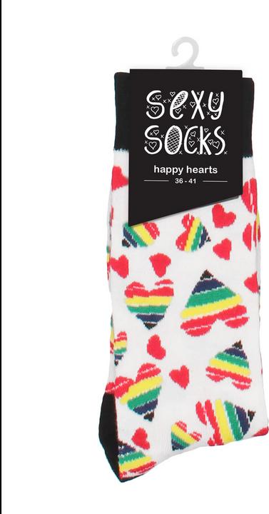 Sexy Socks Happy Hearts