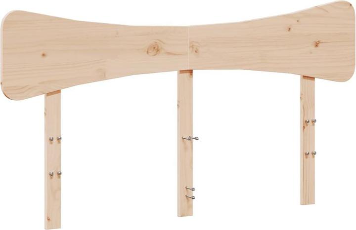 Produktbild VidaXL Massivholzbett Holzbett Bett Doppelbett ohne Matratze 120x190cm Kiefer (120 x 190 cm)