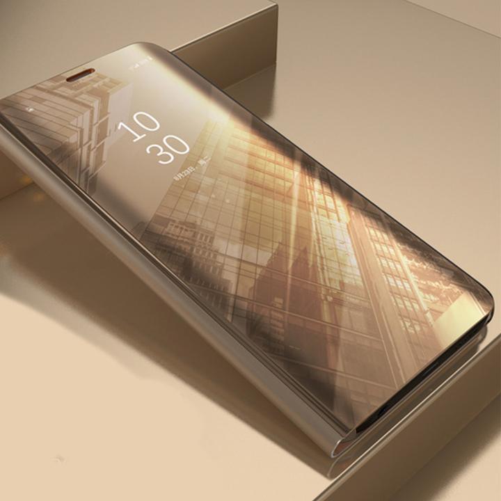 Actual product image OEM Smart Clear View Case for Samsung Galaxy S7 Edge G935 gold (Samsung Galaxy S7 Edge)