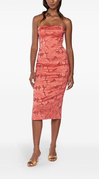 Genny Dresses Coral Red (44)