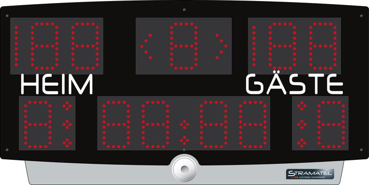 Stramatel Multi-Topx scoreboard