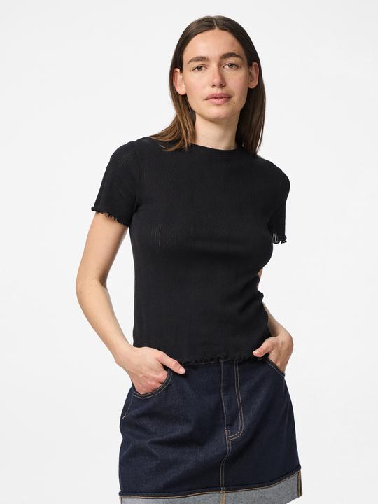 Produktbild Pieces Pcmarie Ss O-Neck Poin Top Jrs Noos Bc (XL)