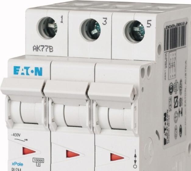 Produktbild Moeller Electric 10kA Triple Pole Type C MCB 10A