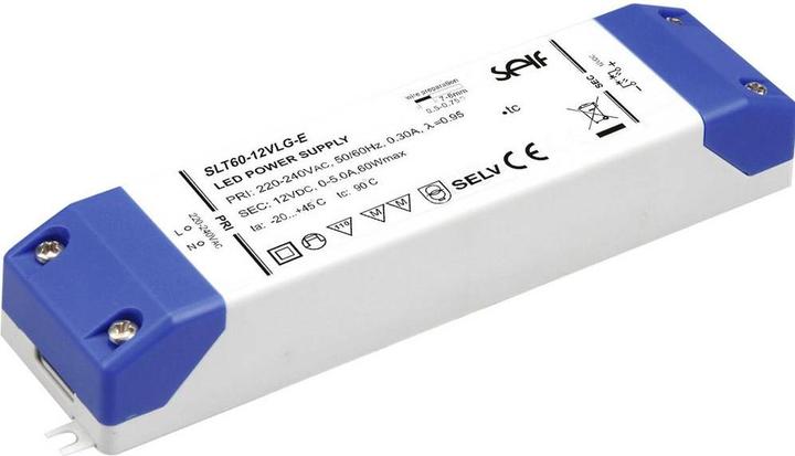 Produktbild Self Electronics SLT60-24VLG-E LED-Treiber Kons