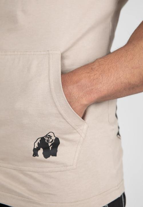 Produktbild Gorilla Wear Loretto Hooded Tank Top - Beige (XL)