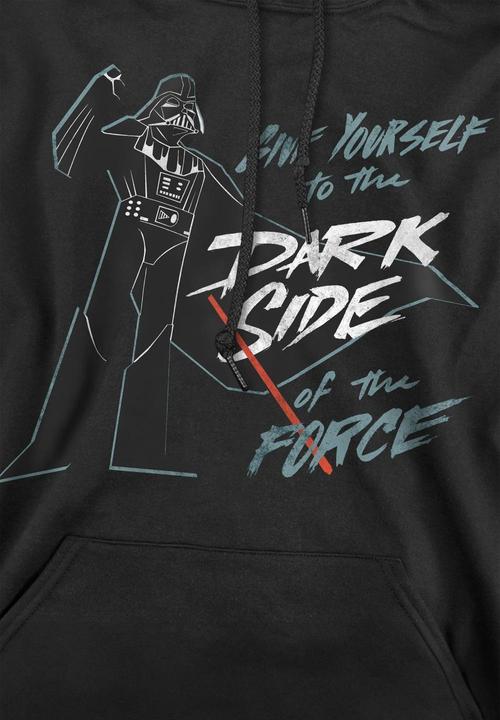 Actual product image Star Wars Mens Give Yourself To The Darkside Hoodie (S)