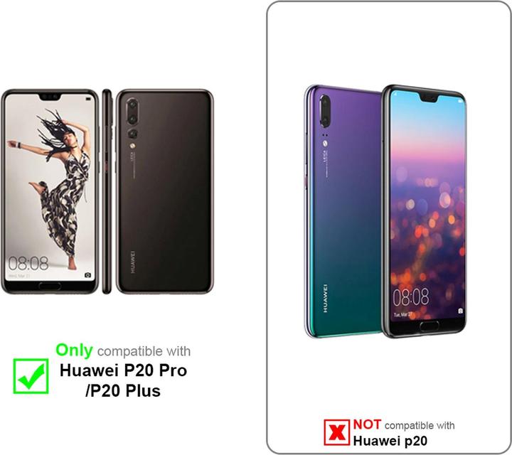 Actual product image Cadorabo TPU Liquid Silicone Case Cover (Huawei P20 Plus, Huawei P20 Pro)