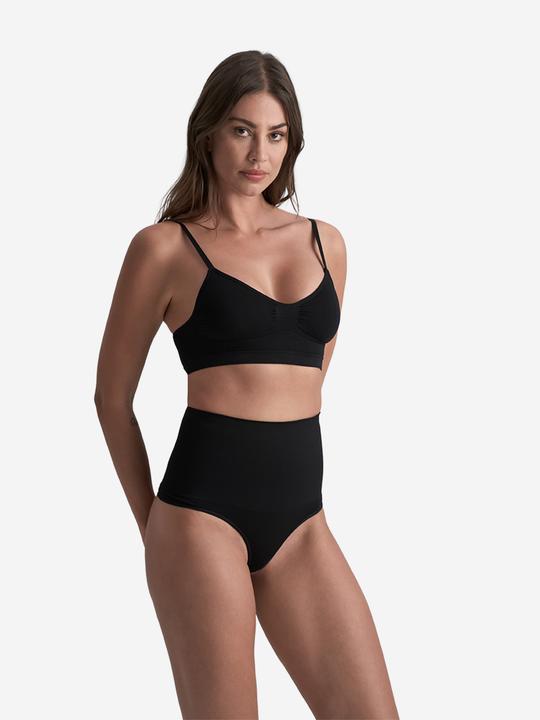 Produktbild Bye Bra Nahtlos Bra Mittelkontrolle - Schwarz S. (S)
