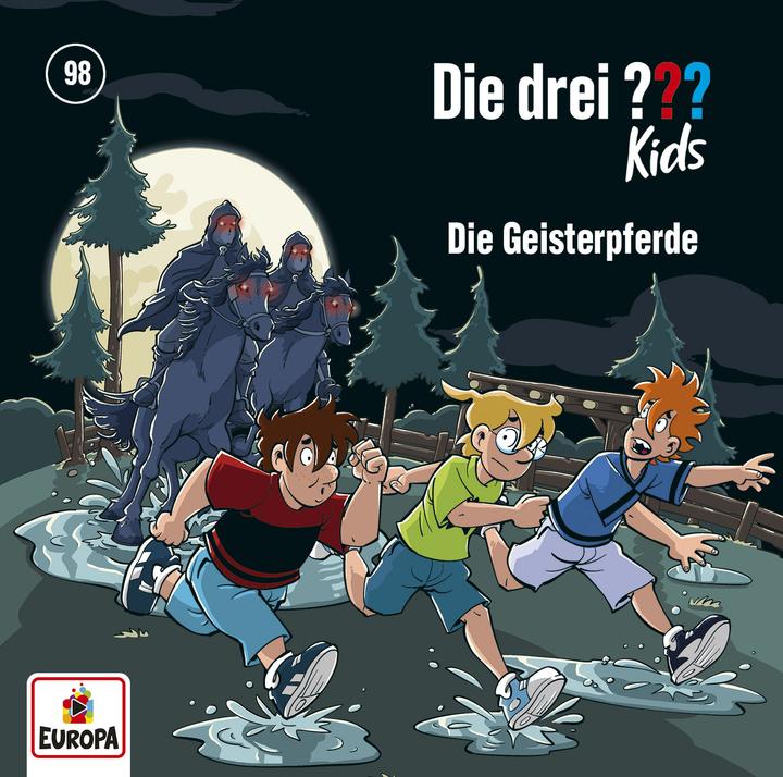 Produktbild Die drei DREI FRAGEZEICHEN Kids 98 - Die Geisterpferde (Ulf Blanck, Deutsch)