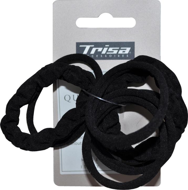 Actual product image Trisa Hair tie black without metal assorted (Hair tie)