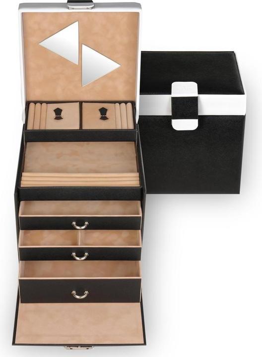 Image du produit Sacher 80.000.517643 - Boîte à bijoux Lisa nero bianco black