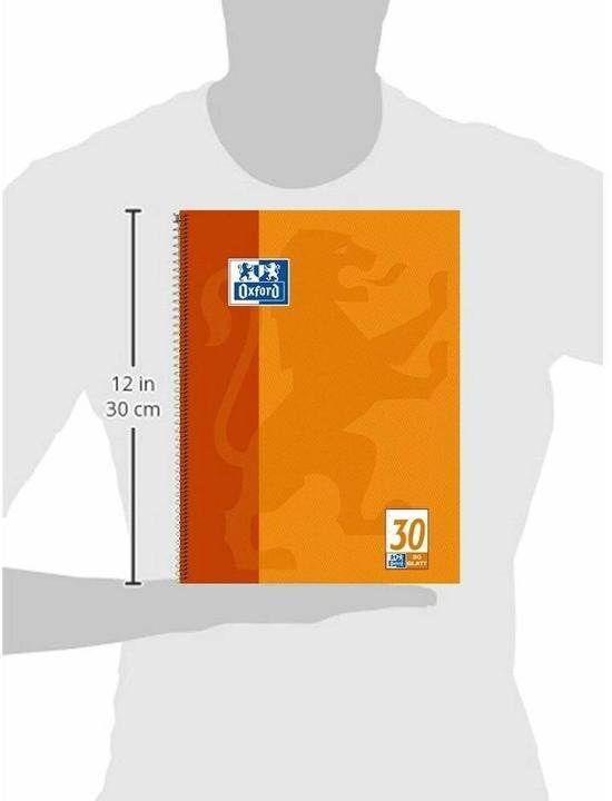 Productafbeelding Oxford College notebook (A4+, Geen, Hardcover)