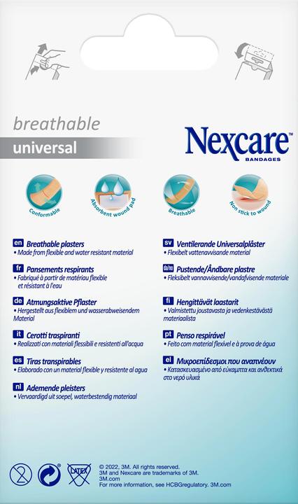 Immagine prodotto Nexcare Pannelli universali traspiranti (20 x)