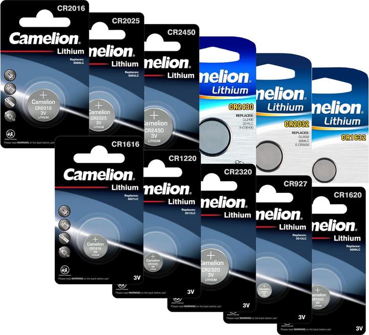 Immagine prodotto Camelion 13001161 Pile a bottone al litio 3 Volt CR1616/ 1 pezzo (1 pz., CR1616, 50 mAh)