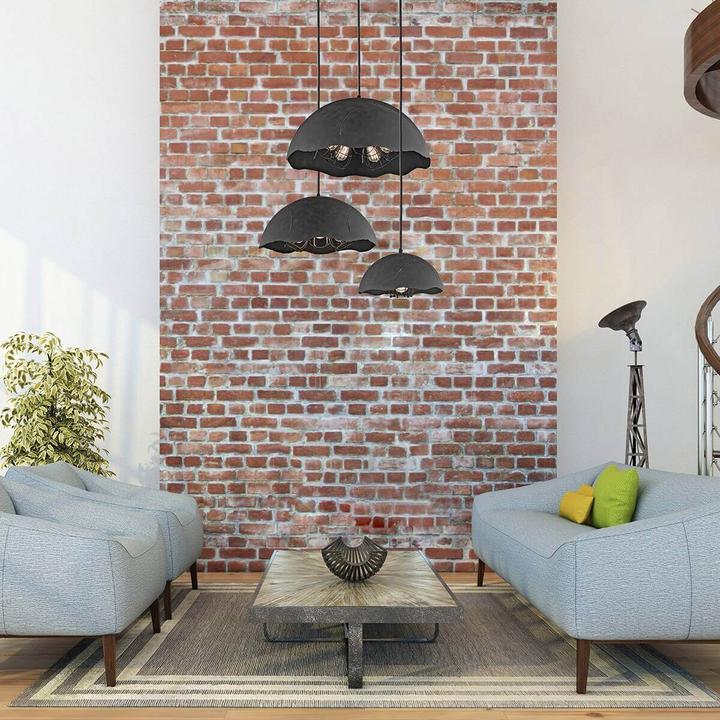 Produktbild Elstead Lighting Fracture Hängeleuchte E27 3-fach Verwittertes Zink (E27)
