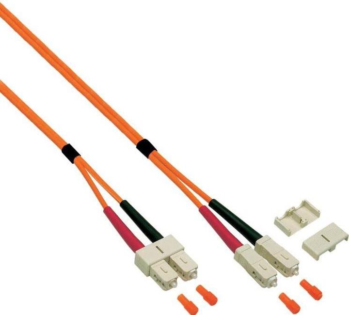 Actual product image EFB Elektronik Duplex Jumper SC/SC 62,5/125µ,0,5 Meter, ECOFIBER, LSZH (S/UTP, CAT6, 0.50 m)