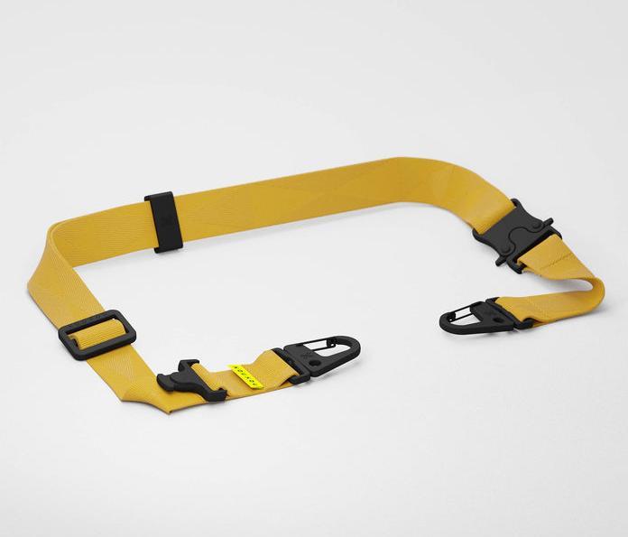 Actual product image XOUXOU Caramel Lanyard Strap (One Size)