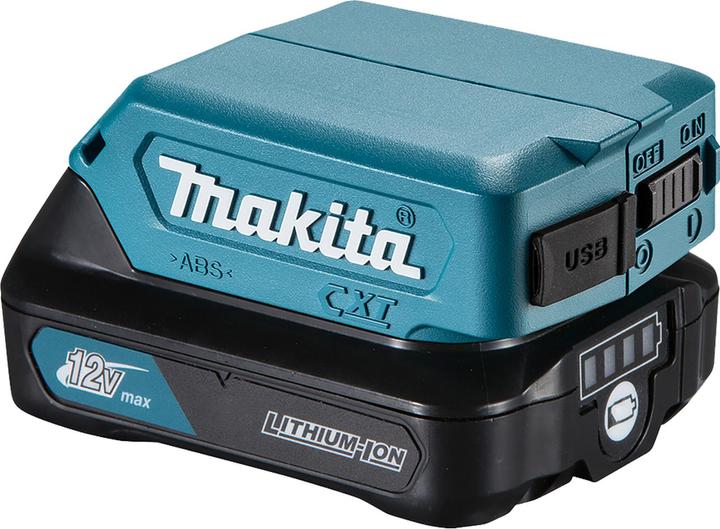 Image du produit Makita Batterie 10,8 à 12 volts maxi Adaptateur USB (12 V)