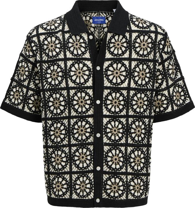 Jack & Jones Jorcartagena Crochet Knit Polo