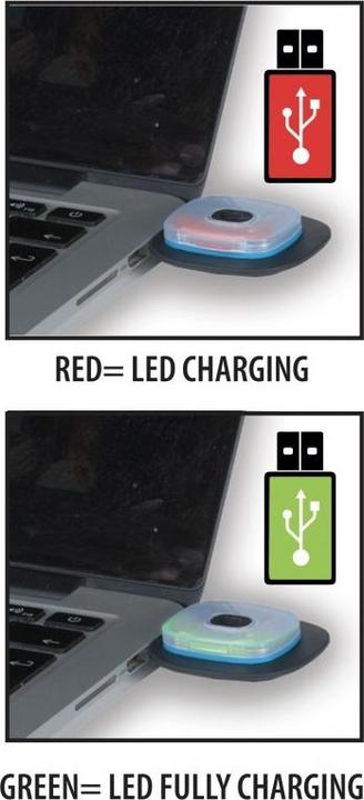 Produktbild Velamp Mütze mit LED-Frontleuchte (100 lm)