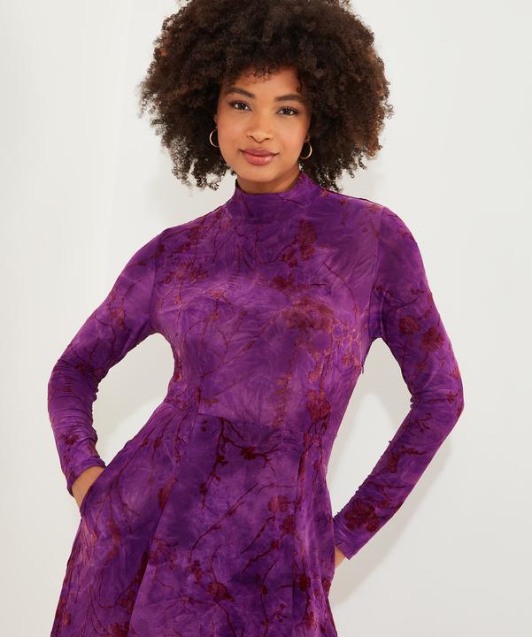 Image du produit Joe Browns Maxi robe à imprimé floqué (44)