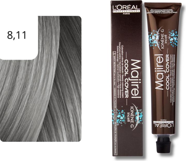 Actual product image L'Oréal Professionnel Majirel Cool Cover (8.11 light blond deep ash)