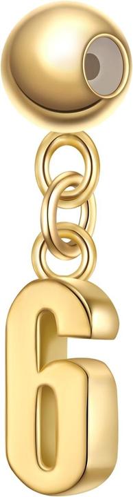 Image du produit Glanzstücke München Charm femme chiffre 6 - 36898 (Argent Sterling)