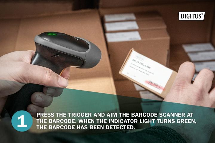 Actual product image Digitus DA-81002 (QR Code, 1D barcodes, 2D barcodes)