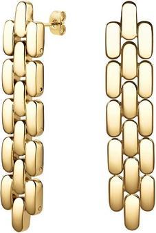 Rosefield - Trendy Gold Plated Legacy Drop Earrings JELLG-J891