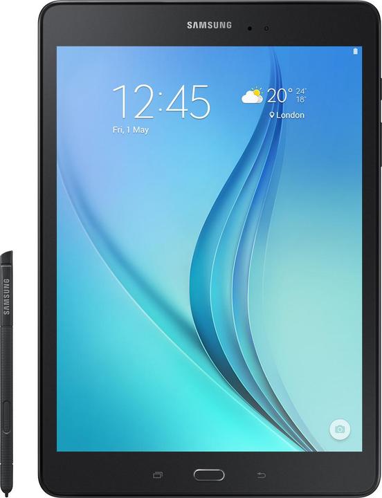 Actual product image Samsung Galaxy Tab A (4G, 9.70", 16 GB, Sandy Black)