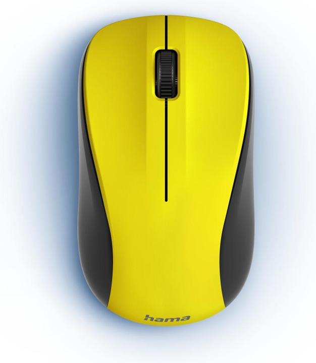 Actual product image Hama Wireless 3-button mouse MW-300 V2 yellow (Wireless)
